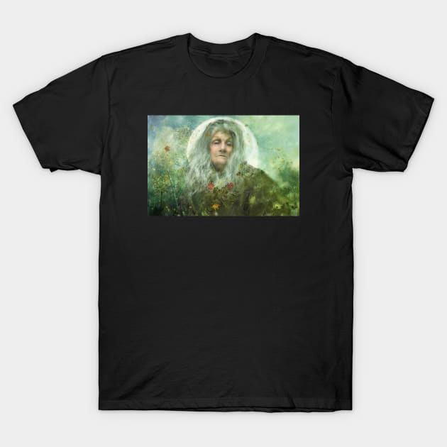 Celtic Wisdom T-Shirt by Phatpuppy Art